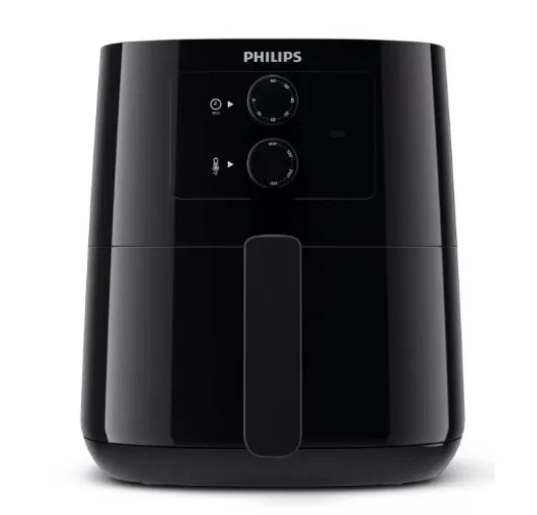 قلايه فيليبس بدون زيت 1400 وات 4.1 لتر اسود HD9200