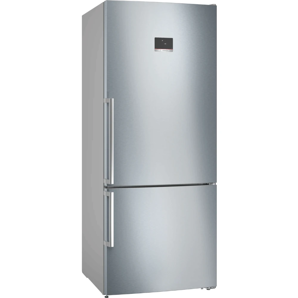 ثلاجه بوش 526 لتر فريزر سفلى اينوكس تركى KGN76CL3E8