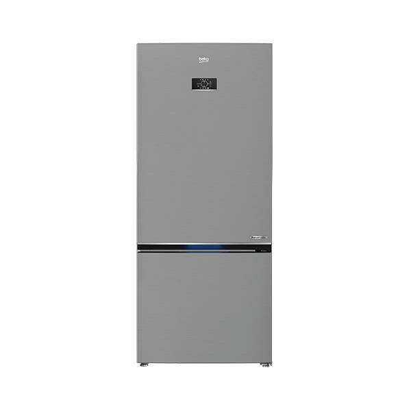 ثلاجة بيكو RCNE590E35ZXP2 كومبي نوفروست 590 لتر بابين شاشة ديجيتال تكنولوجيا الإنفرتر - سيلفر